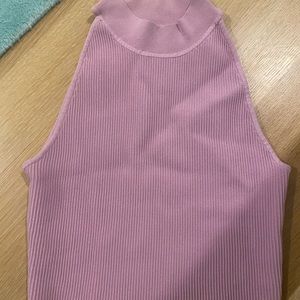 Aritiza ribbed (thick) high neck tank top